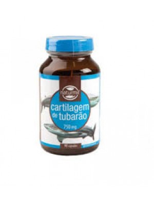 Cartilagem de Tubarão 750 mg 90 cápsulas - Naturmil